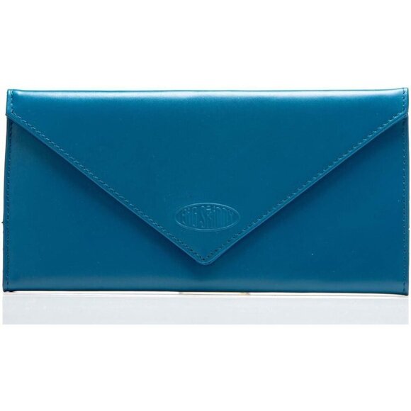 ⭐Women's Slimvelope Leather Tri-Fold Checkbook Slim Wallet Holds Up to 40 Cards - Picture 1 of 1